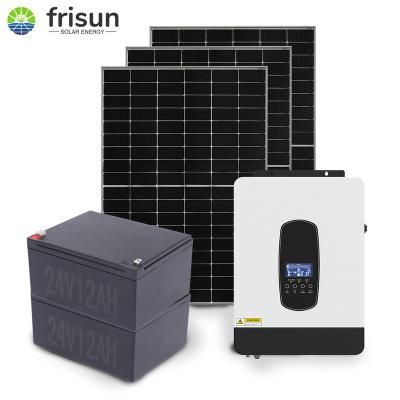 China Home 1800w Solar Electric PV Kit 3000w Costos Home Off Grid Solar Power System for sale