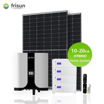 China Home Energy Balcony Storage Home Solar Power System 6KW 10KW 20KW Wholesale Price Technology Solar System for sale