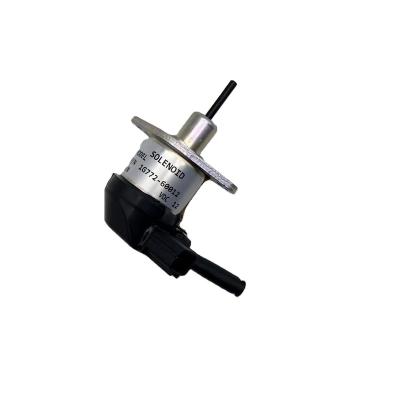 China Machinery Repair Shops 1G772-60012 12V Shut Off Solenoid Valve For 908H2 V3300 Excavator for sale