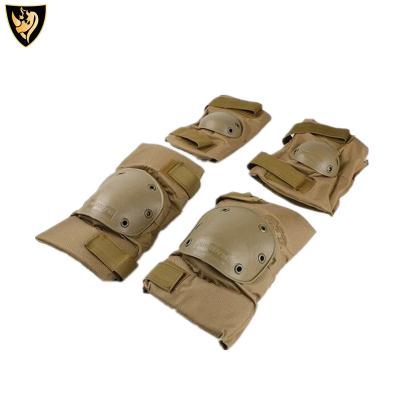 China Combat Knee Elbow Color Pads Protector Tactical Military Gear Luxury Khaki Outdoor Protector Pads for sale