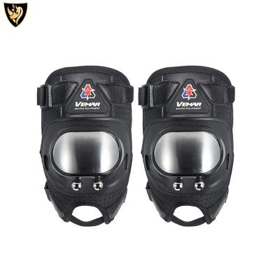 China Professional Style Stainless Steel Short Length Motorcycle Knee Protector / Guard for sale