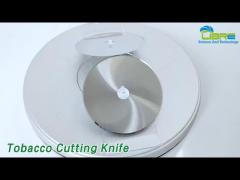 Carbide Circular Cutting Knife HRA89 Mirror Surface For Filter Cutting