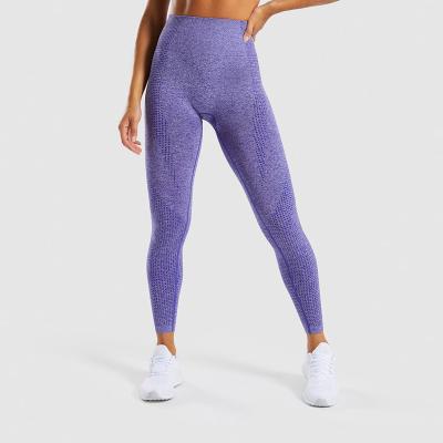 China Sweat-Wicking Jacquard Seamless Yoga Pants High Waist Hip Lift Sports Tights Gym Fitness Sets Leggings For Women for sale