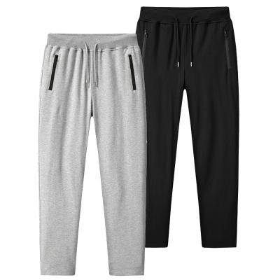 China QUICK DRY summer pure cotton pants widenew knitted sweatpants men's breathable pants men's casual slim pants men's breathable pants for sale