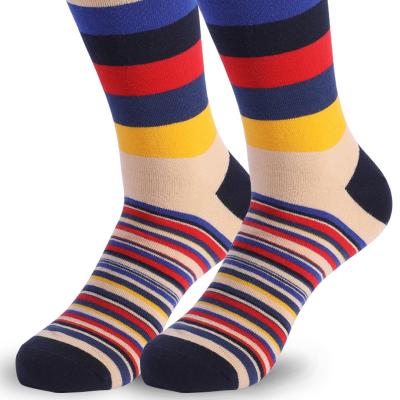 China Colorful Fun Funny Novelty Pack Food Socks Cotton Crew Socks Striped Patterned Dress Socks For Women for sale