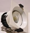 China Binnen Zuivere AL 7 Vierkante Dimmable LEIDENE van W Downlights Embeded met FCC van Ce Rohs Te koop