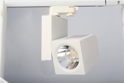 China White 40W Square Led Spotlight Track Lighting For Kitchen / Shop for sale