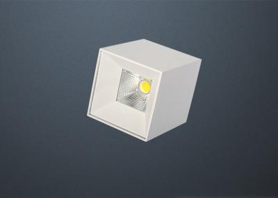 China 15W Square 1 - 10V Dimmable Surface Mounted LED Downlight White Housing Color for sale