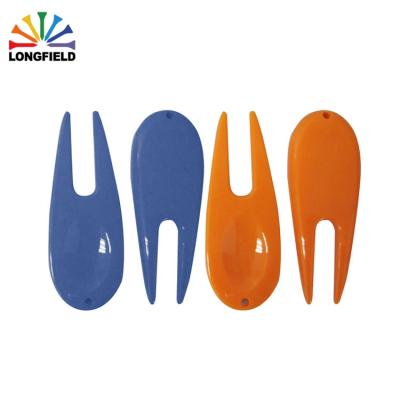 China Wholesale Cheap Colorful Bulk Plastic Golf Event Golf Throwing Digging Repair Tool for sale