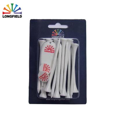 China Wooden bamboo or plastic blister pack unique custom golf accessory maker for sale