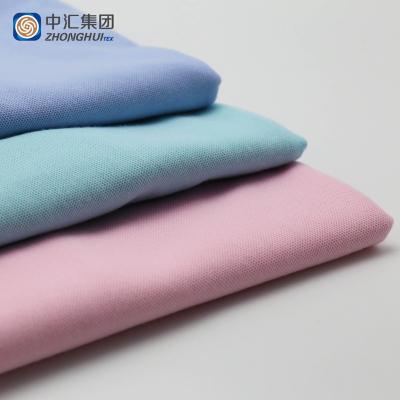 China Organic Birds Watch Running Spells 100%Polyester Polo Shirt Double Pique Knitted Fabric for sale