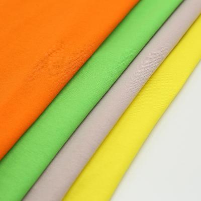 China New Quality Shrink-Resistant 100% Cotton Jersey Plain Knitted Fabric For Basic T-shirt Wholesale for sale