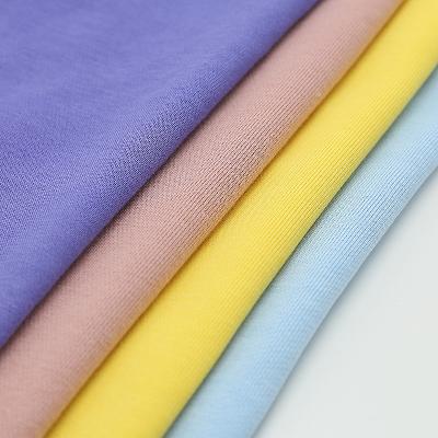 China Sueded Factory New Arrival French Cotton 270G Brushed Stretch Terry Knit Fabric for sale