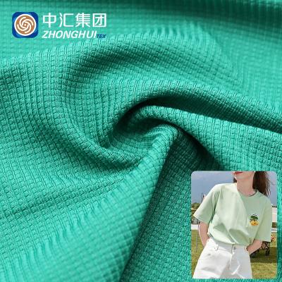 China Organic Soft 100% Polyester Textile Knit Fabric Waffle Cloth Wholesale for sale