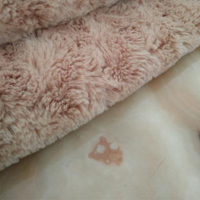 China China Wholesale Environmentally Friendly 18mm 100% Polyester PV Plush Fabric Environmentally Friendly Soft Fabrics For Making Toys for sale