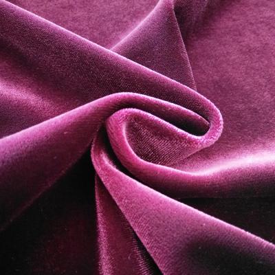 China Good Appearance Hot Sale South Korean Velvet Polyester Spun Diamond Gold Yarn Dyed Fabric for sale