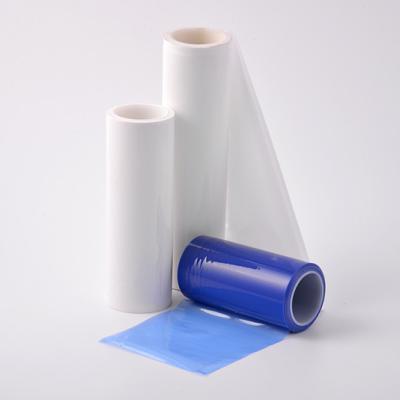 China High Tackiness PE Manual Cleanroom Blue White Dust Disposable Sticky Roller for sale