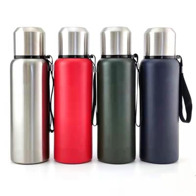 China Wholesale Russia 304 Stainless Steel Travel Mug PORTABLE Vacuum Large Capacity Outside Sports Drinking Water Bottle for sale