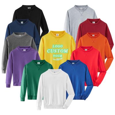 China Custom Blank Crewneck Sweatshirts Kids Logo Printed Embroidered Classic Fit Boys Sweatshirts Anti Shrink Sweatshirts for sale