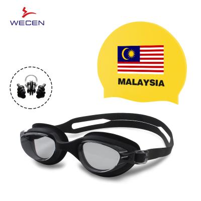 China Universal Teenagers Forming Silicone No Leak Waterproof Swim Goggles for sale