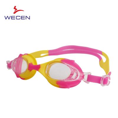 China Anti Fog UV Protection Waterproof 2022 Hot Sale Kid Cardboard Swimming Goggles Waterproof Kid Teen Cute Funny Swim Glasses Custom Logo for sale