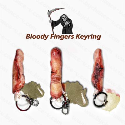 China Halloween Custom Design Realistic Scary Zombie Bloody Walking Fingers Of Death Horror Party Gift Fake Finger For Halloween Best Gift for sale