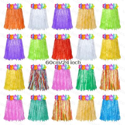 China Halloween hotsale party supplies funny costume carnival decorations hawaii grass skirts for luau party tropical polynesian dance skirt for adult for sale