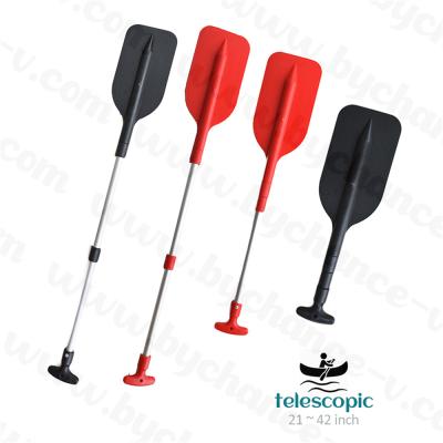 China PVC+alloy Gift for Boating Lovers Telescopic Paddle Aluminum Alloy Portable Folding Adjustable Paddle Safety Boat Accessories for sale