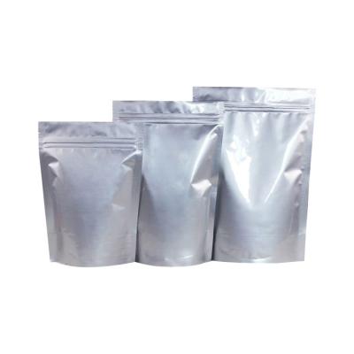 China Custom Printed Single Plastic Reusable Food Autoclave Pouch Aluminum Foil Zip Lock Bags Frosted for sale