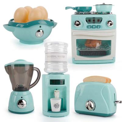 China Many styles children's play home appliance battery operated emulational toys house pretend toy kitchen set with light and music for sale