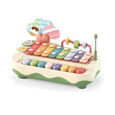 China Musical instrument toy 2 in 1 baby organ toy educational knocking musical instrument set fun baby toy gift set to bring endless fun to children for sale