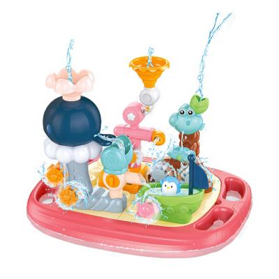 China Bath Toy Baby Shower Game Water Ocean Park Eco-friendly Material Intellectual Set 2021 Funny Bath Toys For Kids for sale