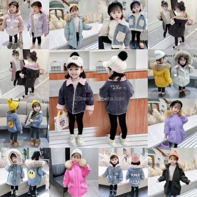 China 2023 Reversible Baby Coats Baby Clothes Winter Baby Coat Keep Warm Thick Child Girls Winter Coat for sale