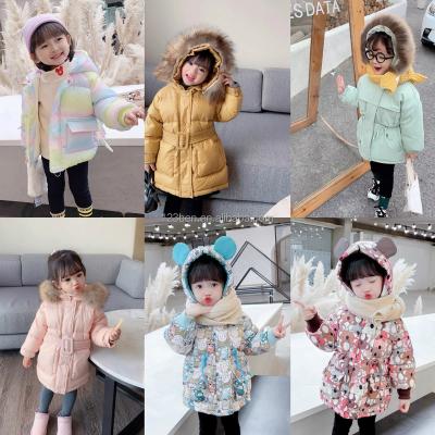 China 2023 Sale Reversible 2023 Kids Winter Warm Coat Thick Padded Warm Jacket For Kids Girls Boys for sale