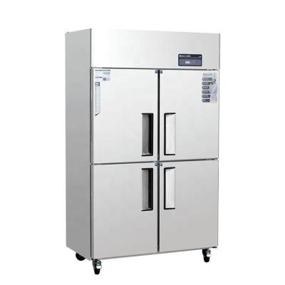 China R404A and R134A -5 Right Chiller Refrigerator | Stainless Steel Commercial Kitchen Equipment 4 Door Large Single-temperature Hotel Fridge Freezer 10 for sale