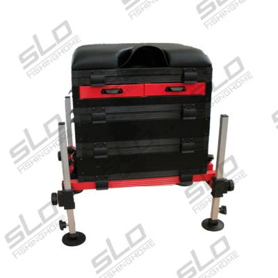 China Aluminium Factory produce high quality low price aluminum storage stool  for carp fishing seat box for sale