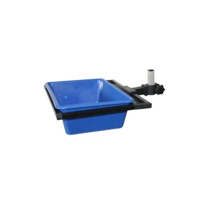 China Leisure Fishing Fishing plastic Side Tray with Bait Bowl for fishing seat stool for sale