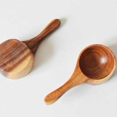 China Viable Wooden Coffee Scoop Wooden Coffee Tea Measuring Doser for sale