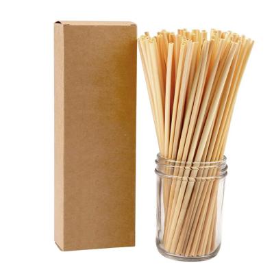 China Disposable Eco-friendly Biodegradable Compostable Straw Portable Drinking Straw Wheat Straw for sale