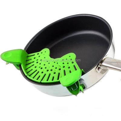 China Best Viable Hot Selling Clip On Strainer Pot Strainer Clip Snap And Tension Strainer for sale