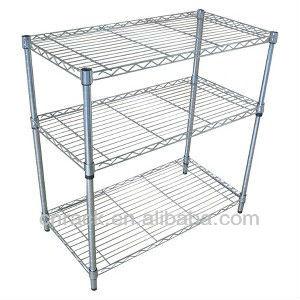 China Double Sided Adjustable Wire Shelving System for sale