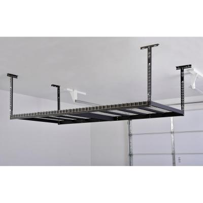 China Adjustable Overhead Ceiling Mount Garage Rack 4x8 Feet for sale