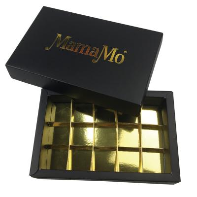 China Recyclable Custom Unique Design Elegant Luxury Empty Gift Chocolate Box Paper Packaging for sale