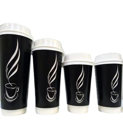 China Disposable Personalized Paper Coffee Cups for sale