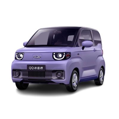 China Hot Sale Electric Mini Car Chery QQ Ice Cream 3 door 4 seater 20kw mini electric passenger vehicles for adult 4680*1838*1435 for sale