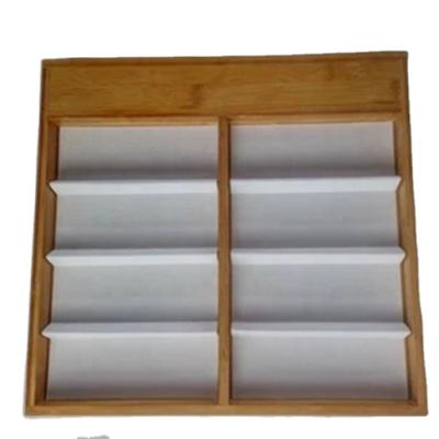 China Modern hot sale glass shelf environmental protection glass storage rack creative fashion store sunglasses display rack for sale