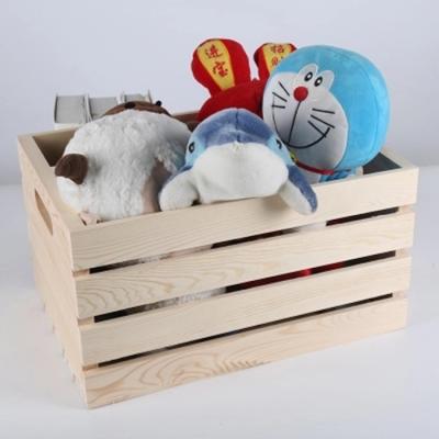 China American Solid Wooden Box Storage Box Supermarket Display Solid Wooden Box Props Window Decoration Fruit Frame for sale