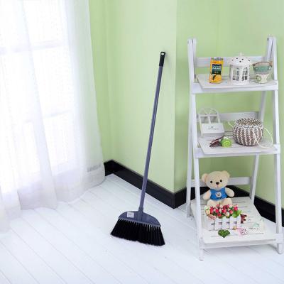 China Home Wholesale Manufacturers Custom Long Handle Sweeper Plastic Cleaning Brooms for sale