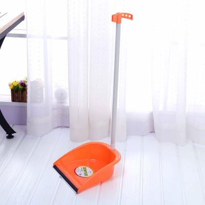 China New Design Custom Home Household Rubbish Colorful Stainless Steel Plastic Dustpan for sale