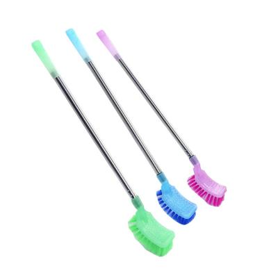 China Sustainable Hot Selling Eco - Friendly Stainless Steel Floor Bathroom Toilet Cleaning Brush for sale